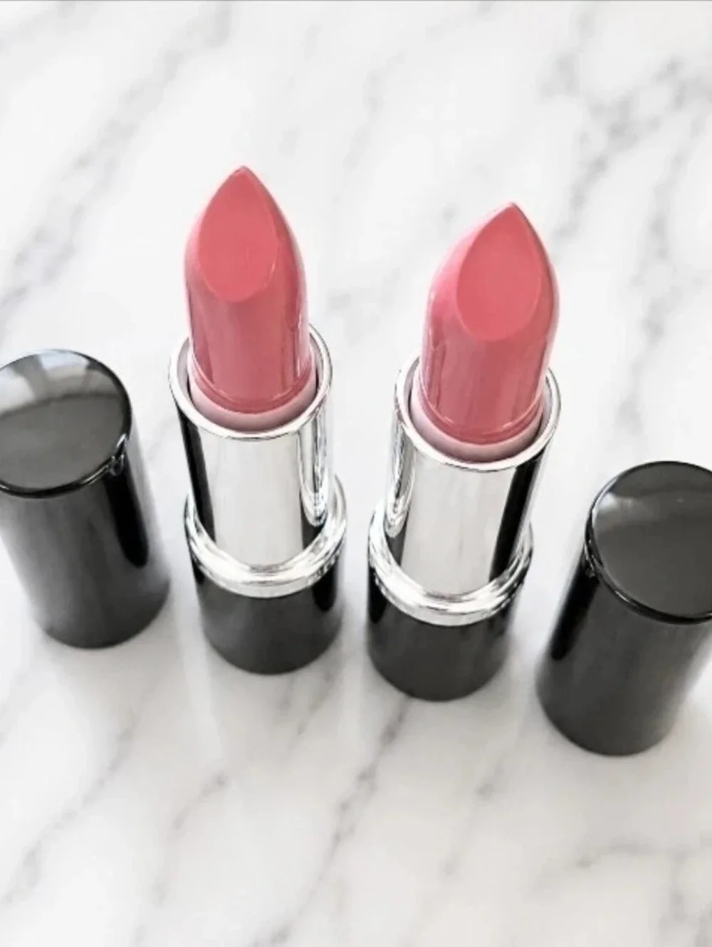 2 tubes Elizabeth Arden PRETTY PINK Lipstick .12oz each NWOB!